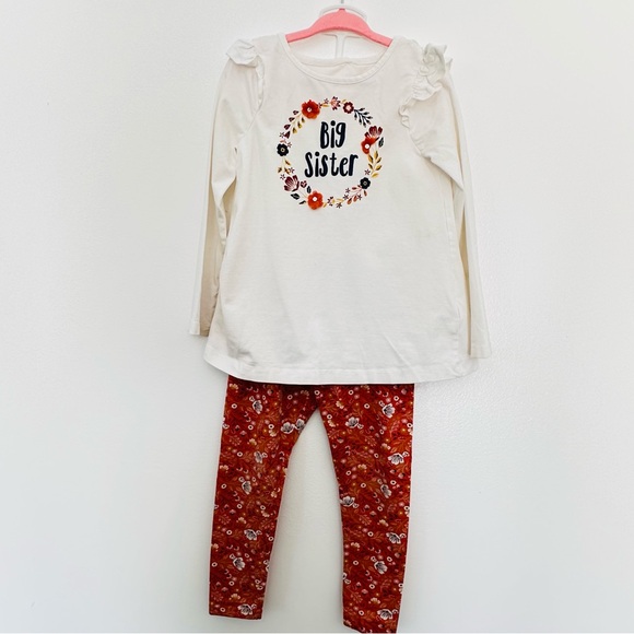 🌸3/$12 🍂🍁 Very cute autumn set, size 4T in excellent condition - Picture 4 of 13